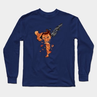 Van Damme Kickboxer Long Sleeve T-Shirt